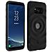Cover Galaxy S8 Rinforzata Kevlar Force Case Ultimate Silicone Antishock - Nero - Foto miniatura 1