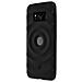 Cover Galaxy S8 Rinforzata Kevlar Force Case Ultimate Silicone Antishock - Nero - Foto miniatura 3