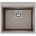 Lavello Karisma 105 Granitek 57x50 cm 1 vasca Colore Tortora 43 - Foto miniatura 1