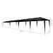 Tendone Per Feste In Pe 3x12 M Antracite - Foto miniatura 6