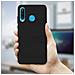 Cover Huawei P30 Lite Finitura Carbonio Effetto Spazzolato Nero - Foto miniatura 4