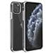 Cover Apple Iphone 11 Pro Max Silicone Fronte Retro Trasparente - Foto miniatura 3