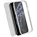 Cover Apple Iphone 11 Pro Max Silicone Fronte Retro Trasparente - Foto miniatura 1