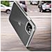 Cover Apple Iphone 11 Pro Max Silicone Fronte Retro Trasparente - Foto miniatura 4