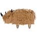 Pouf Animaletto Peloso Colore Beige Woolly - Foto miniatura 2