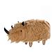 Pouf Animaletto Peloso Colore Beige Woolly - Foto miniatura 1