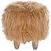 Pouf Animaletto Peloso Colore Beige Woolly - Foto miniatura 14