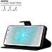Custodia Compatibile Con Sony Xperia Xz2 Compact In Nero Carbone - Coperchio Protettiva Con Chiusura Magnetica, Funzione Stand E Tasca Per Le Carte - Foto miniatura 4