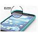 Custodia Compatibile Con Sony Xperia E3 In Turchese - Coperchio Protettivo In Silicone Tpu Flessibile Con Design Spazzolato - Foto miniatura 3