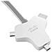 Cisco CAB-HDMI-MUL4K-2M= cavo e adattatore video 2,5 m HDMI tipo A (Standard) HDMI + Mini DisplayPort + USB Type-C Argento - Foto miniatura 1