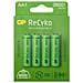 1x4 GP ReCyko NiMH battery AA 2600mAH, high capacity, NEW - Foto miniatura 1
