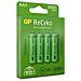 1x4 GP ReCyko NiMH battery AA 2600mAH, high capacity, NEW - Foto miniatura 2