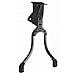 Supporto Per Cavalletto A Doppia Fila Rex 32 Cm 26-28 Nero - Foto miniatura 2