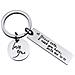 Portachiavi ""drive Safe"" In Acciaio Inox Argento 1-pack - Foto miniatura 1