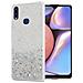 Custodia Compatibile Con Samsung Galaxy A10s / M01s In Trasparente Con Glitter - Coperchio Protettivo In Silicone Tpu Flessibile Con Glitter Scintillanti - Foto miniatura 1