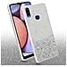 Custodia Compatibile Con Samsung Galaxy A10s / M01s In Trasparente Con Glitter - Coperchio Protettivo In Silicone Tpu Flessibile Con Glitter Scintillanti - Foto miniatura 3