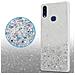 Custodia Compatibile Con Samsung Galaxy A10s / M01s In Trasparente Con Glitter - Coperchio Protettivo In Silicone Tpu Flessibile Con Glitter Scintillanti - Foto miniatura 5