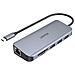 D1026B replicatore di porte e docking station per laptop USB 3.2 Gen 1 (3.1 Gen 1) Type-C Grigio - Foto miniatura 1