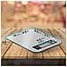 Ks1007 Bilancia Da Cucina | Bilancia Ad Alta Precisione Con Display Digitale Retro Illuminato | Portata 1g / 5 Kg | Piattaforma In Acciaio Inox - Foto miniatura 6
