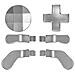 Pulsanti Sostitutivi Per Xbox One Elite / Elite Series 2 Silver - Foto miniatura 1