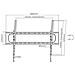 Staffa A Muro Inclinabile Slim Tv Led Lcd 60-120'' - Foto miniatura 2