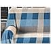 Telo Arredo Granfoulard Copritutto Salvadivano 100% Cotone Disegno Scotland Singolo Azzurro - Foto miniatura 4