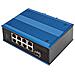 Switch PoE industriale da 8 porte 10/100Base-TX (PoE) a 100Base-FX - Foto miniatura 1