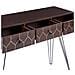 Tavolino Consolle Malsala Marrone Scuro - Foto miniatura 7