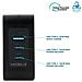 Charger 100W 2USB C 1USBA GaN cable 100W Computer portatile, Smartphone, Tablet Nero AC Interno - Foto miniatura 2