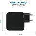 Charger 100W 2USB C 1USBA GaN cable 100W Computer portatile, Smartphone, Tablet Nero AC Interno - Foto miniatura 5