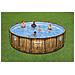 Piscina Tonda Power Steel Swim Vista Series Con Oblò 488x122 Bestway 56725 - Foto miniatura 4