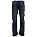 Jeans Casual Denim Da Uomo Dal Taglio Dritto Cotone Lavato Blu - It... - Foto miniatura 3