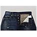 Jeans Casual Denim Da Uomo Dal Taglio Dritto Cotone Lavato Blu - It... - Foto miniatura 4