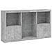 Credenza con Luci LED Grigio Cemento 181,5x37x100 cm - Foto miniatura 3