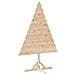 Albero Di Natale Decorativo In Legno 180 Cm In Legno Massello - Foto miniatura 2