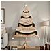 Albero Di Natale Decorativo In Legno 180 Cm In Legno Massello - Foto miniatura 1
