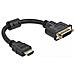Adattatore HDMI maschio per DVI 24+5 femmina 4K 30 Hz 20 cm - Foto miniatura 1