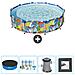 Piscina Fuori Terra - In Giro - 305x66 Cm - Multi - Include Accessori Coordinati Cb3 - Foto miniatura 1