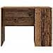 Scrivania Legno Vecchio Legno Ingegnerizzato Piccolo Stoccaggio - Foto miniatura 5