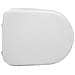 Copriwater Compatibile Per Wc Cielo Vaso Smile 48 Forma 7 Bianco - Foto miniatura 1