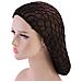 Rete Per Capelli All'uncinetto Fatta A Mano Con Fiocco Retrò - Accessorio Elegante E Funzionale Black - Foto miniatura 1