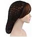 Rete Per Capelli All'uncinetto Fatta A Mano Con Fiocco Retrò - Accessorio Elegante E Funzionale Black - Foto miniatura 3