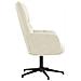 Lusso Casadino -  Sedia Relax Bianco Crema Velluto - Foto miniatura 3