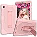 Custodia Per Samsung Galaxy Tab A 8.0"" Resistente Con Supporto Rosa - Foto miniatura 2