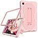 Custodia Per Samsung Galaxy Tab A 8.0"" Resistente Con Supporto Rosa - Foto miniatura 4