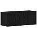 Set mobile TV 4 pz Rovere Nero Legno ingegnerizzato - Foto miniatura 7