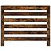 Copertura Termosifone Rovere Fumo 104x20x82cm Legno Multistrato - Foto miniatura 3