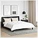 Piumone con Cuscini Altro 3 pcs Bianco 260 x 220 cm Microfibra - Foto miniatura 2