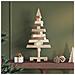 Alberi di Natale Naturale 60 cm Legno di pino massello - Foto miniatura 2