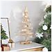 Alberi di Natale Naturale 60 cm Legno di pino massello - Foto miniatura 3
